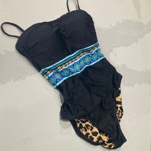 REVERSIBLE one piece swimsuit!!